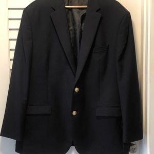 Men’s Classic Navy Sport Coat by Chaps. Size 48R. From a non-smoking home.